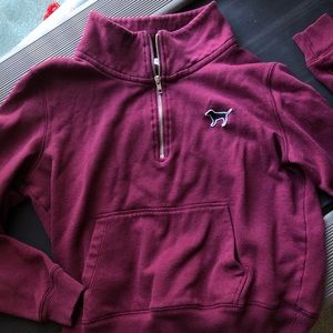 VS PINK Boyfriend Zip
